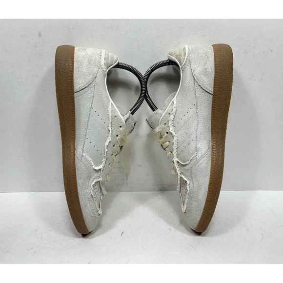 Alohas TB.490 Rife Crochet Cream Suede Sneakers Women's Size 8-8.5 Shoes - Picture 5 of 8